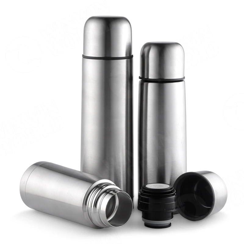 Tazze Da Caffè Isolate In Acciaio Inox  Set Da 2  Con Manico Resistente E Infrangibile Tazza Da Asporto Per Bevande Calde 414 Ml