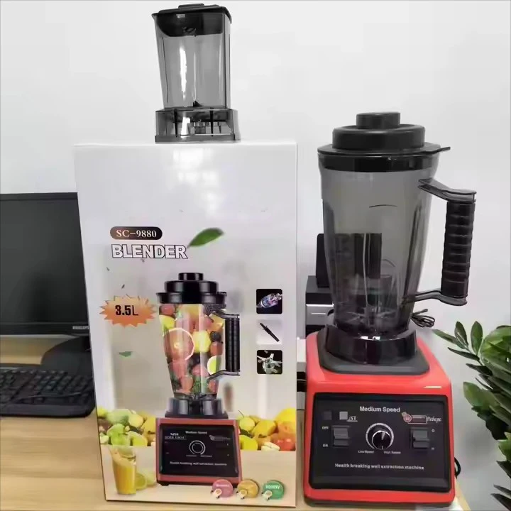 in Multifunctional High Speed 9000W Commercial Heavy Duty Smoothie  Maker Juice Extractor Blender Mixer Machine