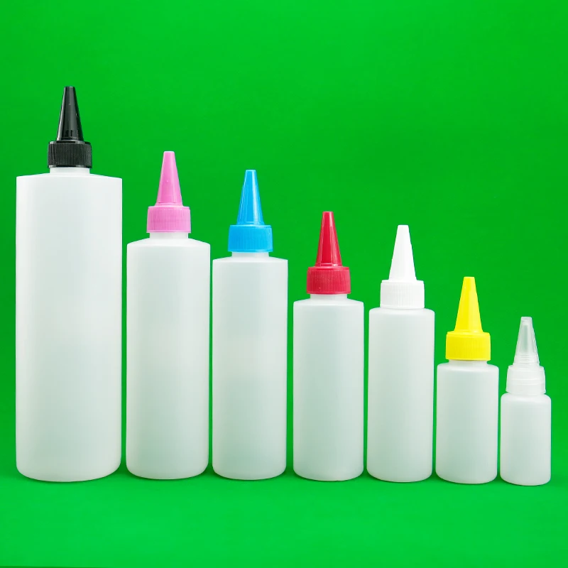 product empty pet plastic pointed hair oil nozzle squeeze bottles with twist caps 30ml 60ml 100ml 120ml 180ml 250ml 500ml water use-26