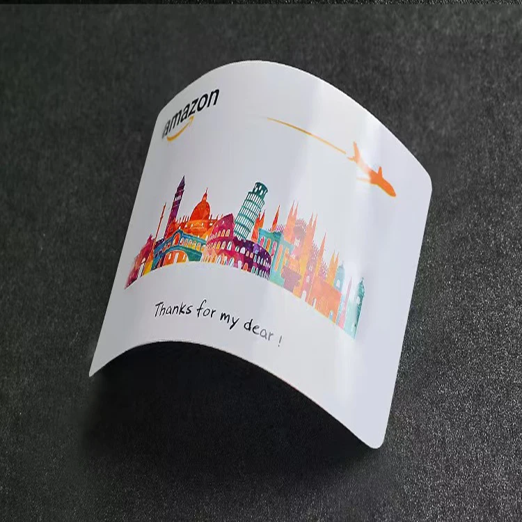Quality Durable Custom Printing PVC Google Play Code Gift Card