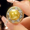 Golden Balls ring-Open Size