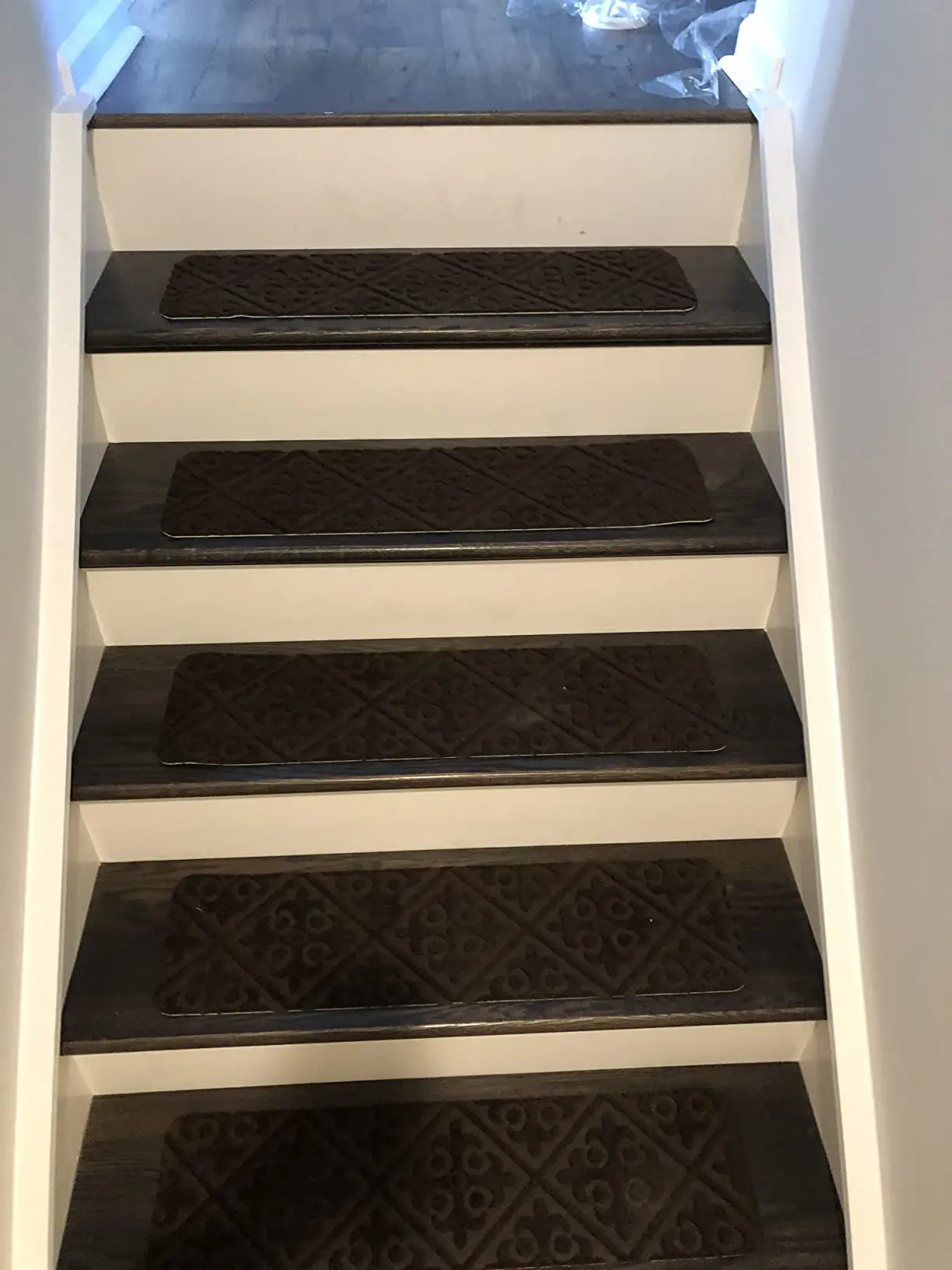 Stair Treads For Wooden Steps Indoor Nonslip Stair Treads Carpet Self Adsorbing Rugs Brushed