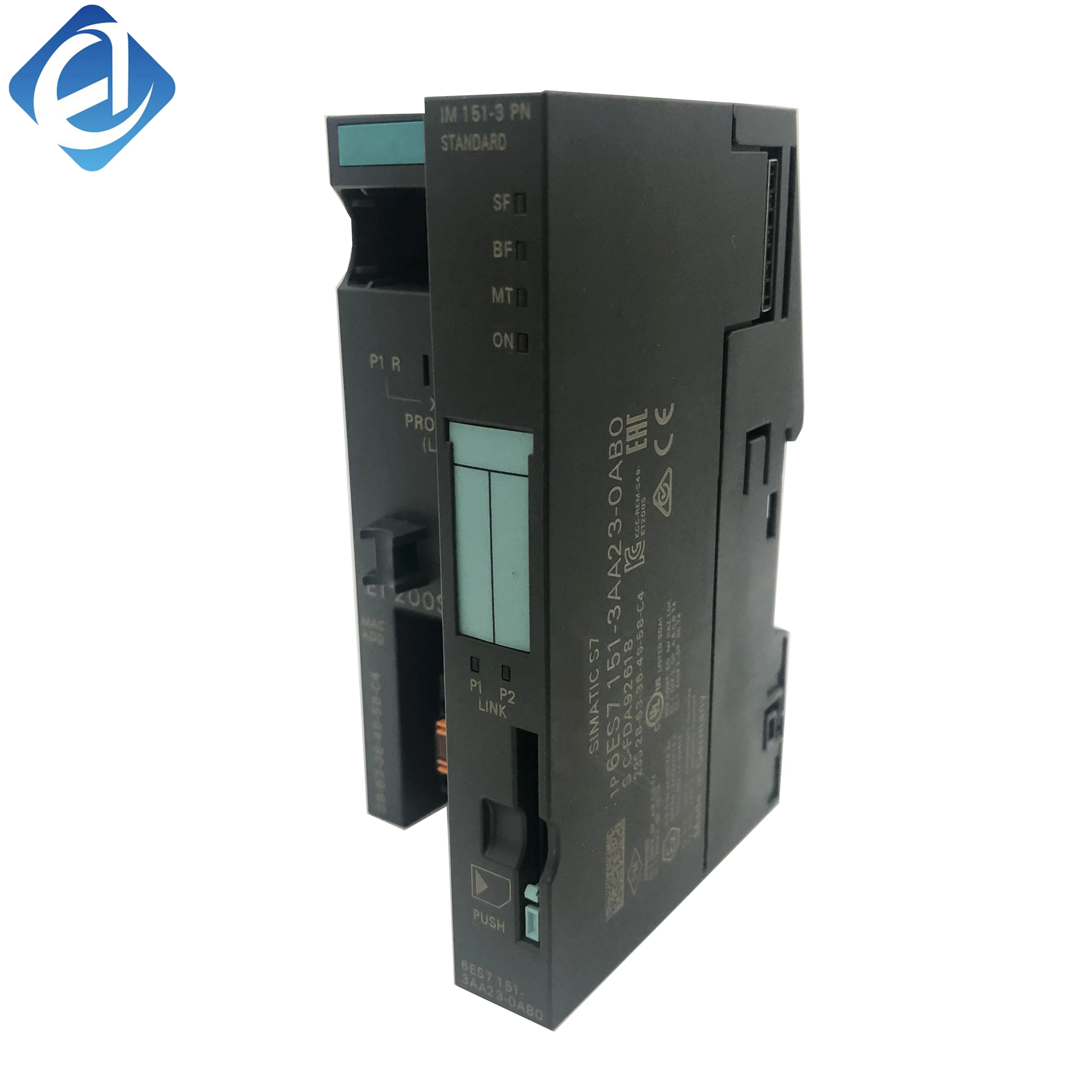 New Original 6ES7 151-3AA23-0AB0 6ES7151-3AA23-0AB0 ET200S Profinet interface module. Achieves stable fieldbus communication, connects distributed IO stations, efficient data transmission