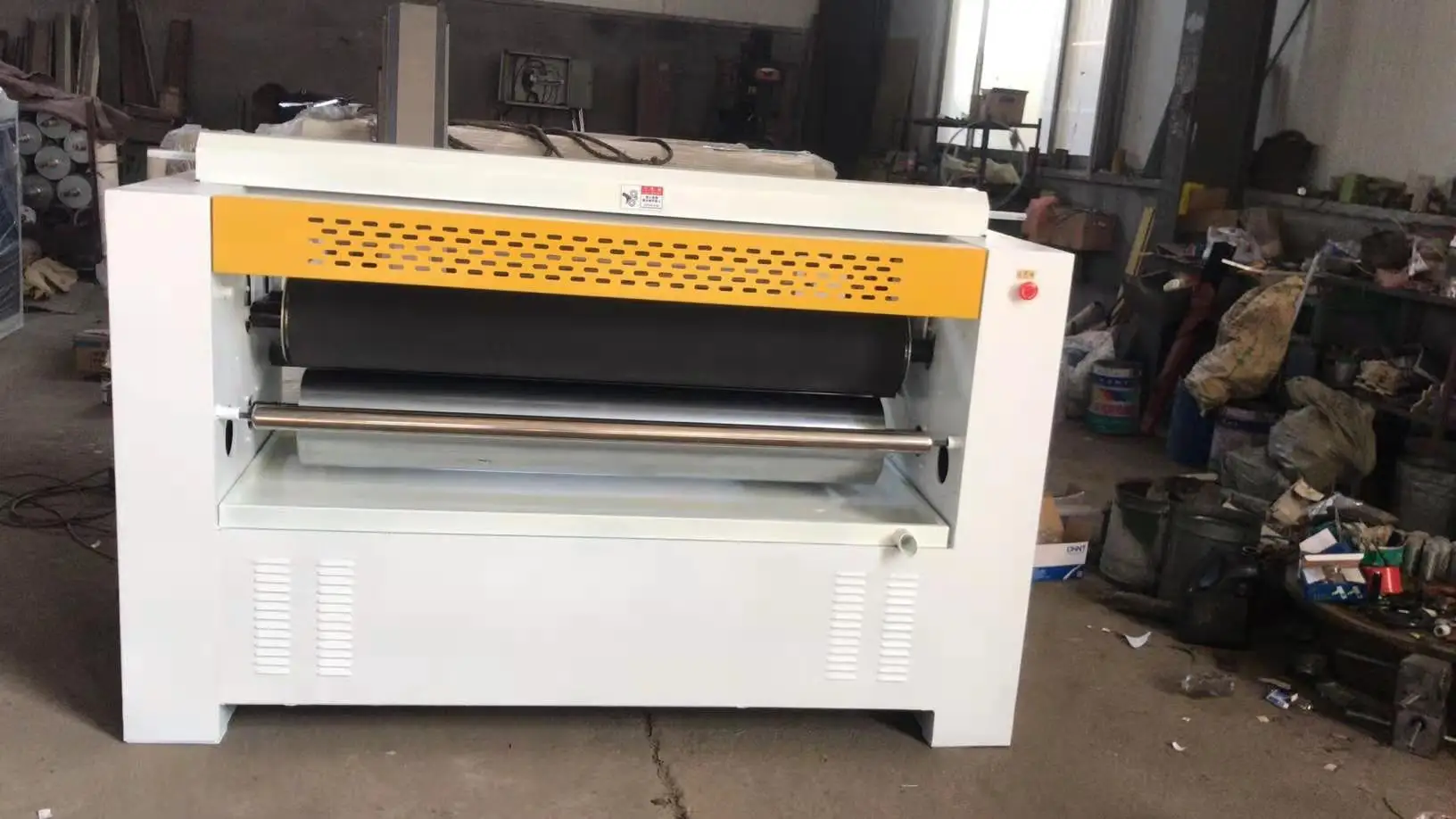 Glue Roller Spreader Machine 1300mm Width Single Side Glue Spreader Machine
