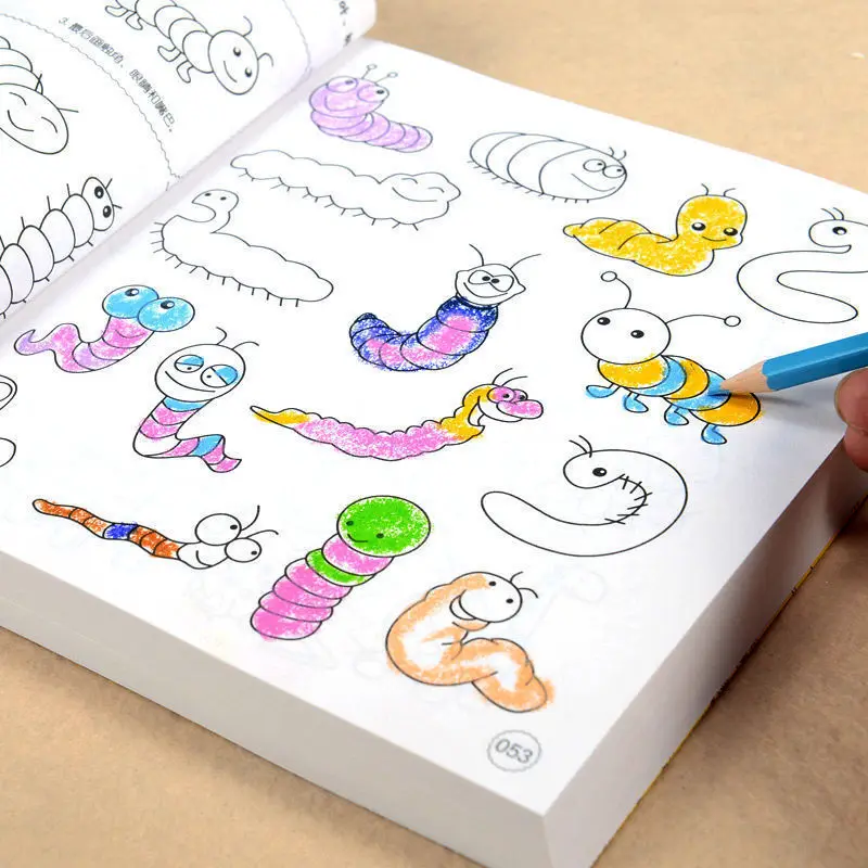 Custom Spiral Binding Release Paper A5 Sticker Book Printing