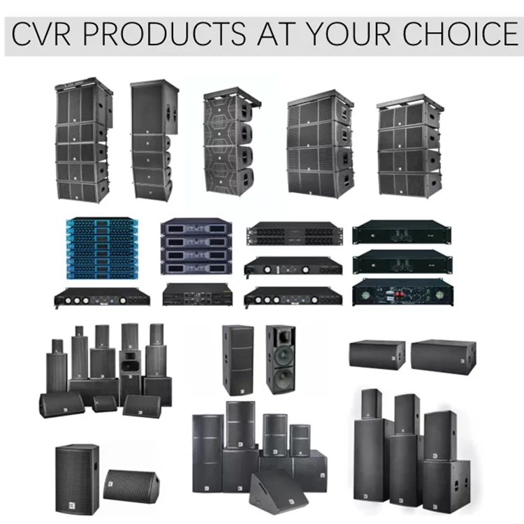 CVR Line Array Column System Outdoor Party Speakers Sound Audio System