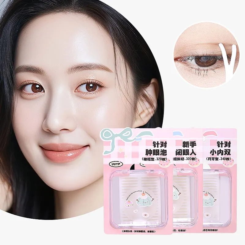 Magic Self-Adhesive Clear Eyelid Sticker Double Fold Eyelid Paste Invisible Upper Eyelid Lift Strips with Big Eyes Mesh Material Hc2f727aeb4d14b089fcf3b14338364b6e