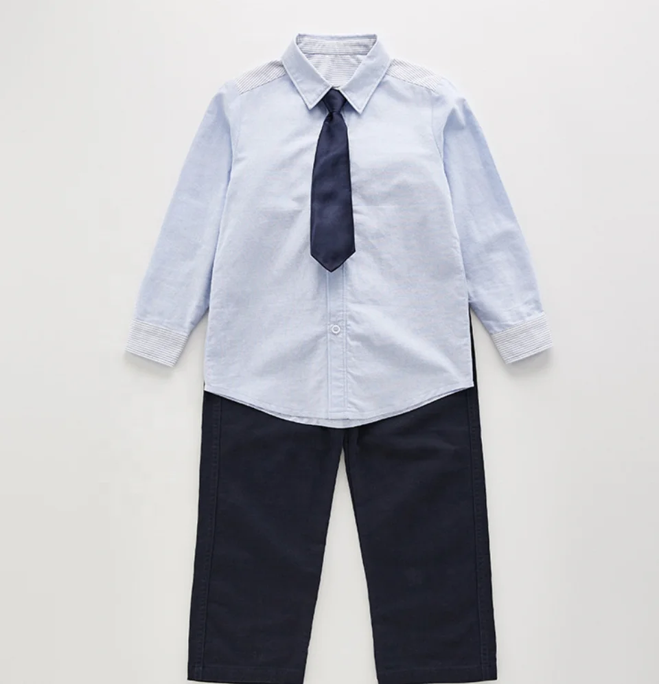 Высококачественная фабричная унисекс униформа для начальной школы нового дизайна для весны и осени