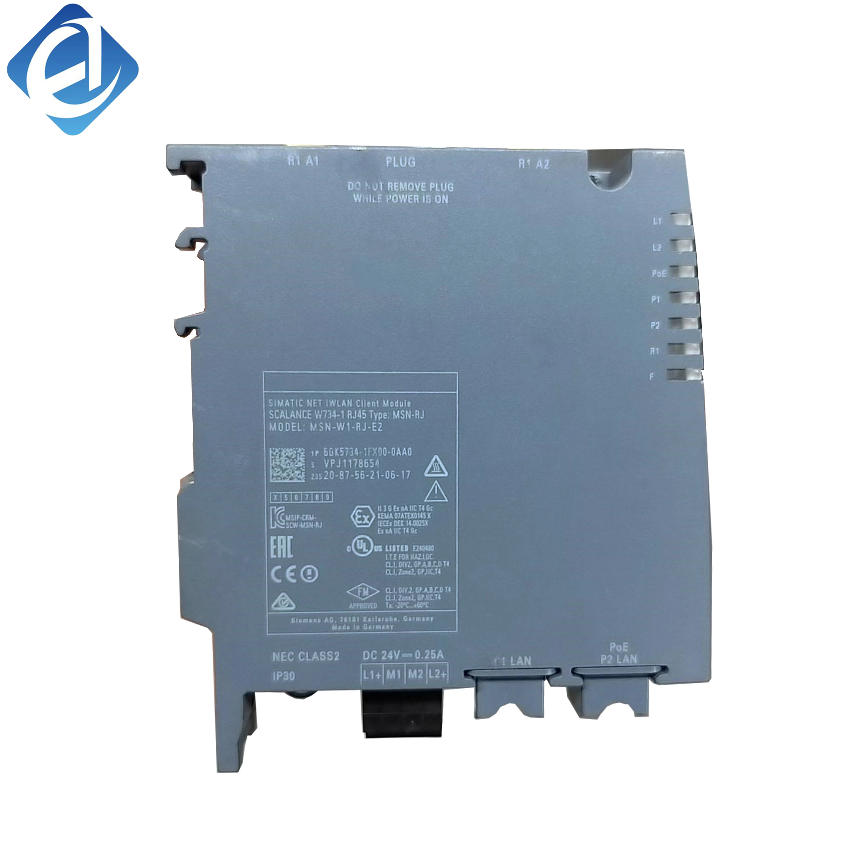 নতুন মূল 6GK5734-1FX00-0AA0 6gk57341fx000aa0 NET ক্লায়েন্ট মডিউল, গুদামে স্টকে উপস্থিত