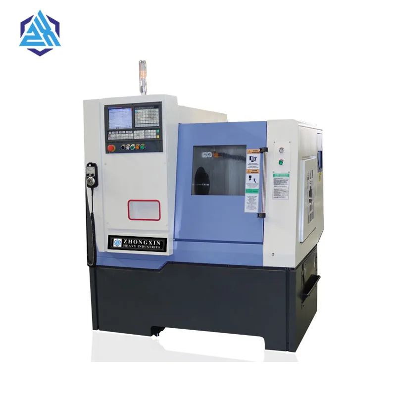 Horizontal Flat Bed Cnc Metal Automatic Lathe Machine Small Size Mimi Mini Cnc Cutter Machine H32i