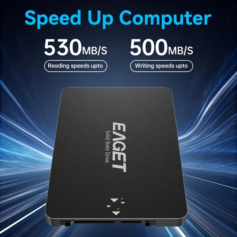 EAGET S205-5 Internal SSD 120GB SATA Hard Drive for Laptops