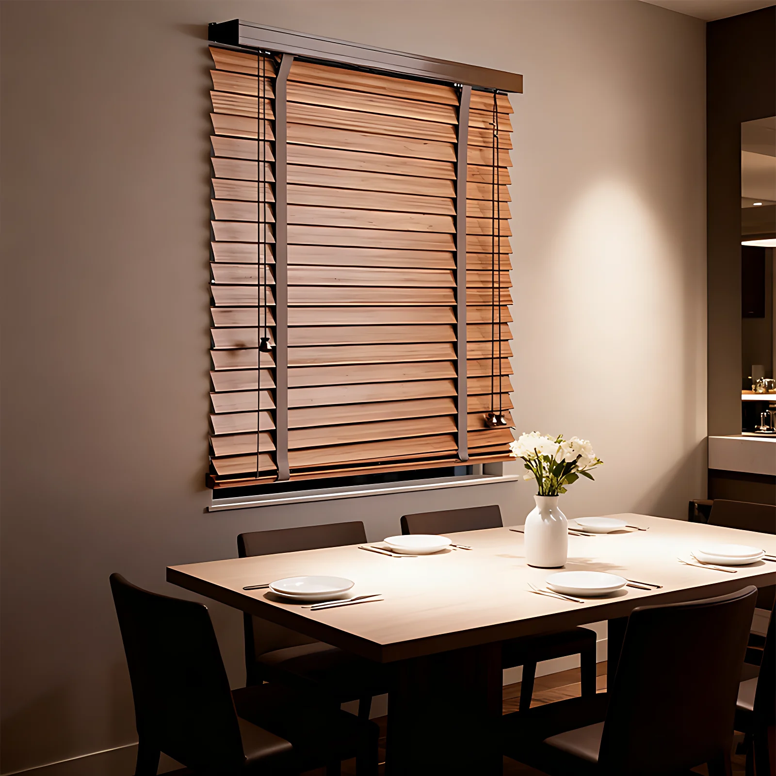 Paulownia Wood Blinds Factory Direct - Custom Size Eco-Friendly Window Shutters for Home Office
