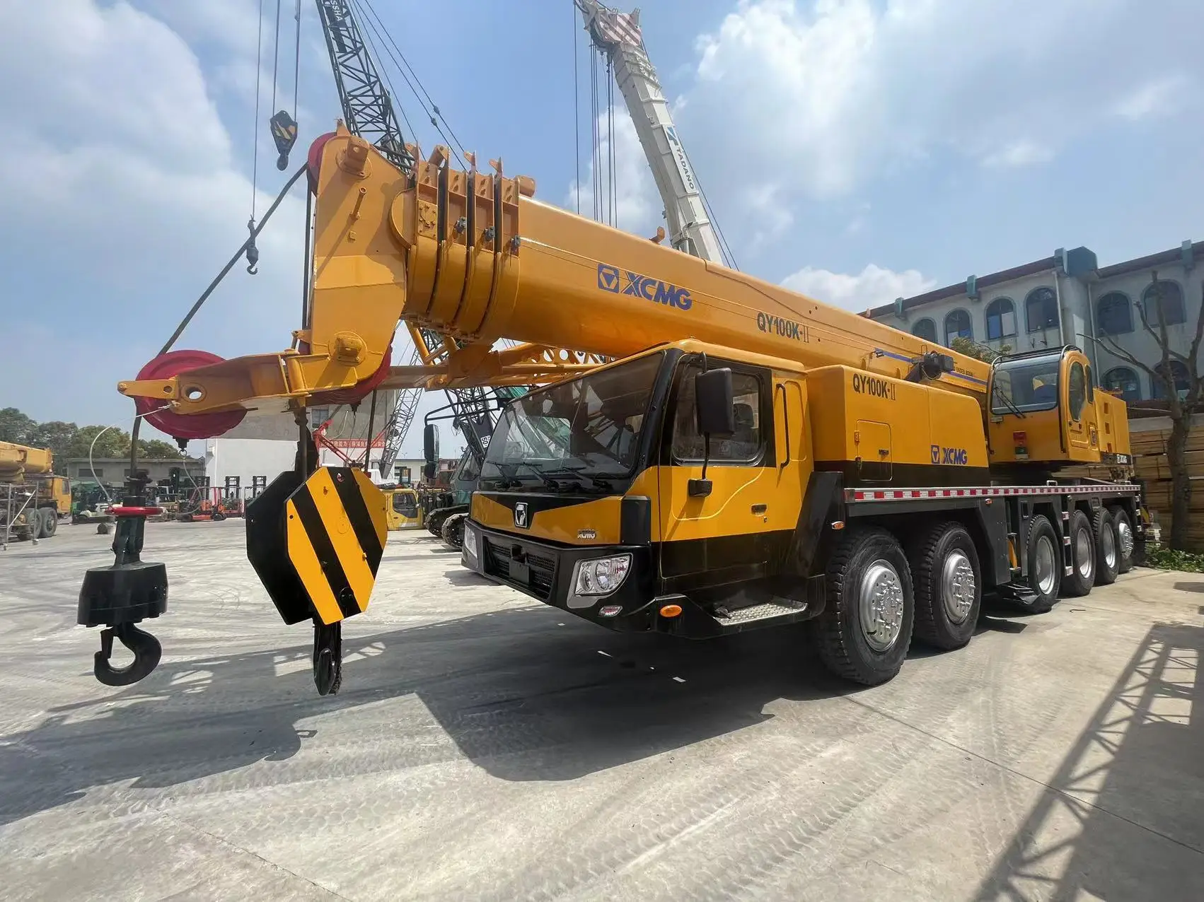 Changjiang Lt1130 Lt1050 Truck Crane Xcmg Zoomlion Zat220 Zat200 Qy130v ...