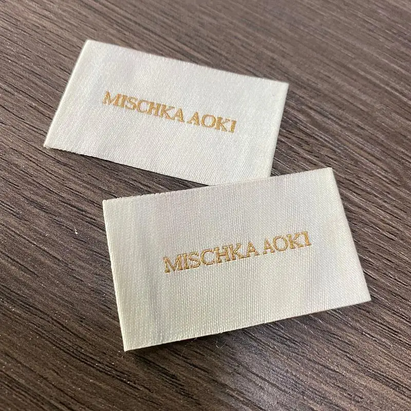 Factory Price 100PCS Cheap Factory Price Wholesale Fabric Tag Clothing Labels Woven Label for Garments