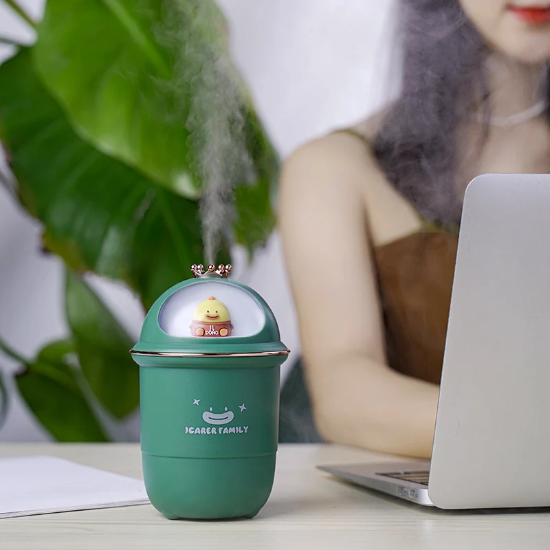 Fashion Crown Shape Air Humidifier Essential Oil Diffuser 500ml Humidifier Car Humidifier Air Purifier