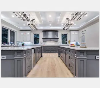 Contemporary Solid Wood Custom Allure Kitchen Cabinetry