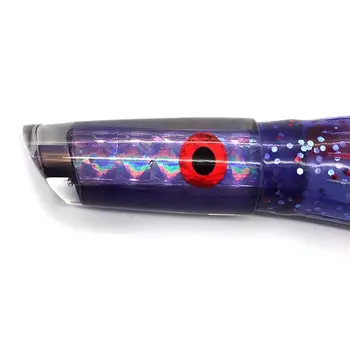 Resin Head Trolling Lure, Kona Octopus Skirt, Big Game Fishing Tackle, Saltwater Swimming Bait – Trolling Lure – view 5