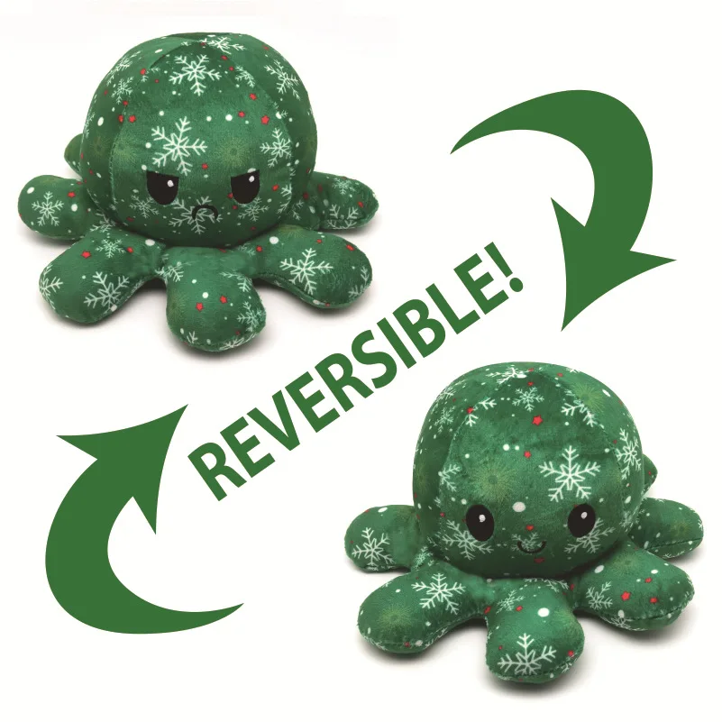 Pulpo Peluche Reversible Juguetes Pulpo Reversible Pulpito