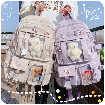 Big Size Junior High School Student school book bag new model 2024 schoolbags 6-7,12 years girls boys backpack travel