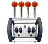 4 joysticks Argent-noir