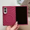 Waves ripple Wine Red