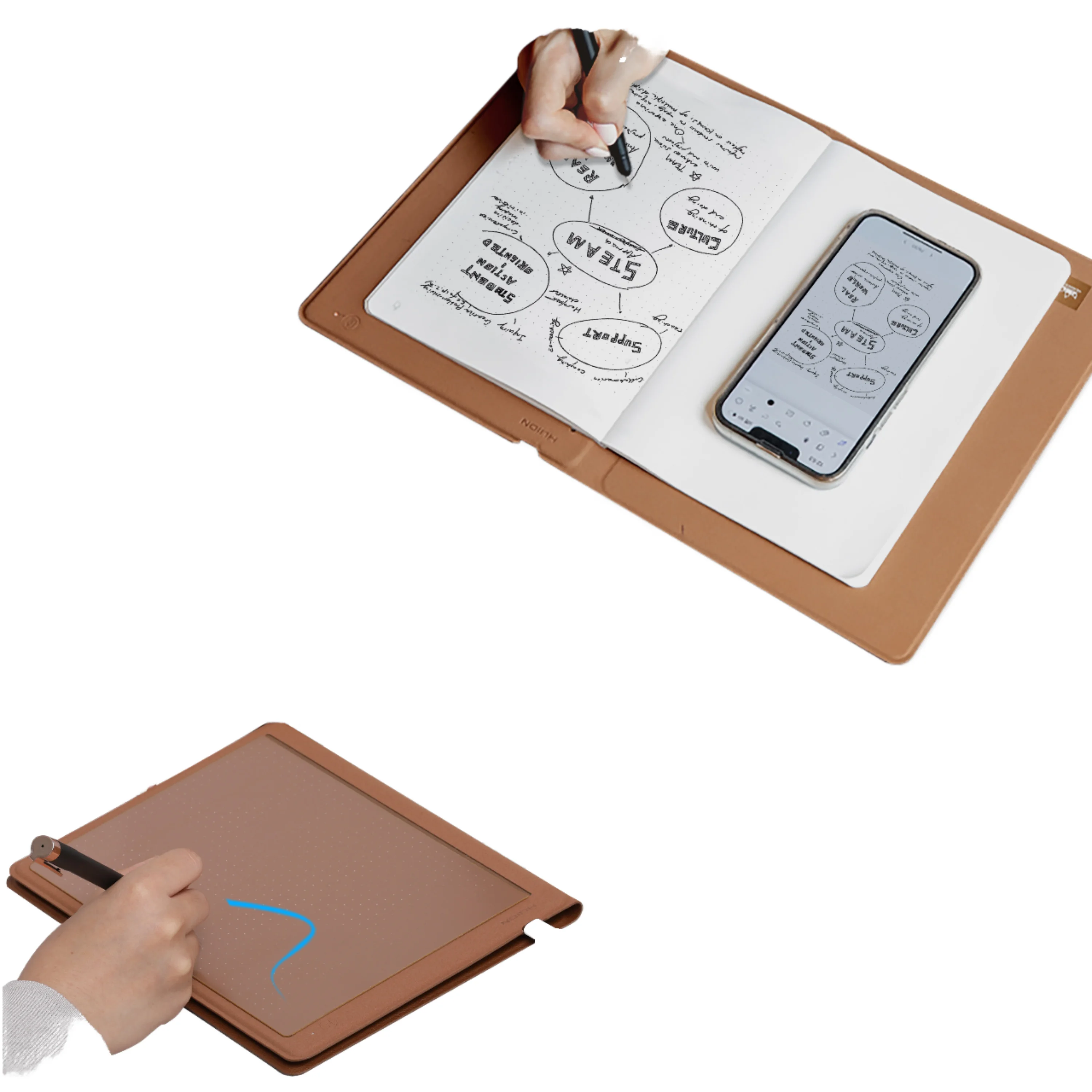 Huion Note X10 Eco-Friendly Smart Notebook Set - Reusable Digital