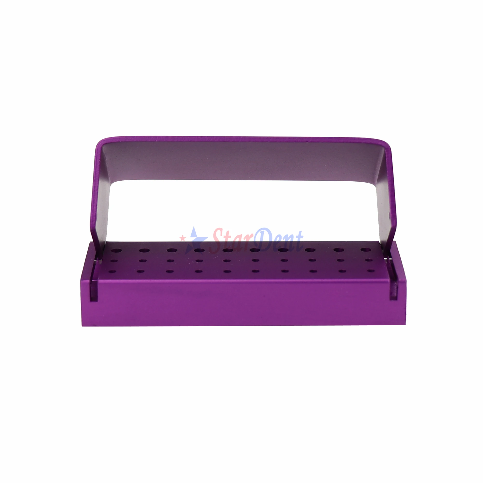 30 fori Frese Dentali di Apertura fresa Casella di Disinfezione Autoclave Alluminio Dental bur Holder Block 30 fori Frese Dentali di Apertura fresa Casella di Disinfezione Autoclave Alluminio Dental bur Holder Block