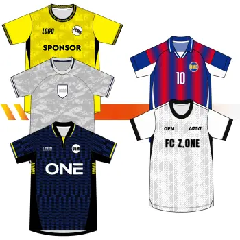 Hip Hop Jersey for Football Sports Digital Printing T-Shirt for Summer and Autumn Parties