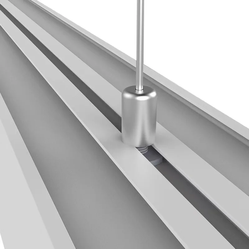 Custom Available Modern Ceiling Linear Pendant Lighting Suspended Led Linear Light Linkable for Office Shop