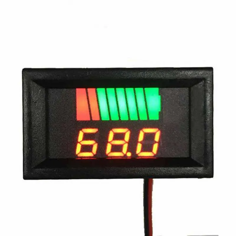 72 Volt Battery Meter Gauge For Polaris GEM Electric Vehicles - Charge Level Indicator