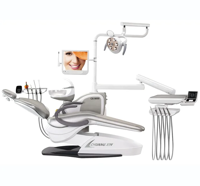 Newest Dental Unit Foshan Factory Electric Treatment Machine Dental Chair CX-9000(20)