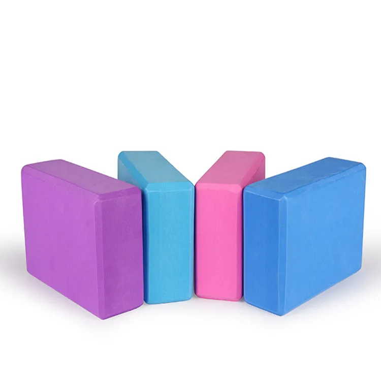 Cork Yoga Block Foam Brick Stretching Aid Gym Pilates For Exercise Fitness Shaping Health