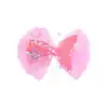 Pink lace hair clip