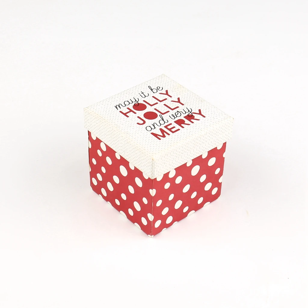 Custom Cube Gift Box for Packaging Logo Customized Simple Design Recyclable High quality paper products supplier