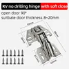 RV  soft closing Hinge