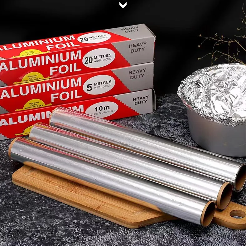 Food Packaging Aluminium Foil Jumbo Roll Manufacturer 1235 Alloy 0.006mm  Bulk Sale - China House Ware, Foil