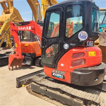 used kubota excavator Kx155 Ribber Crawler Excavator Kx155 Full Series Kubota kx135 155 161 163 165 Excavator for sale