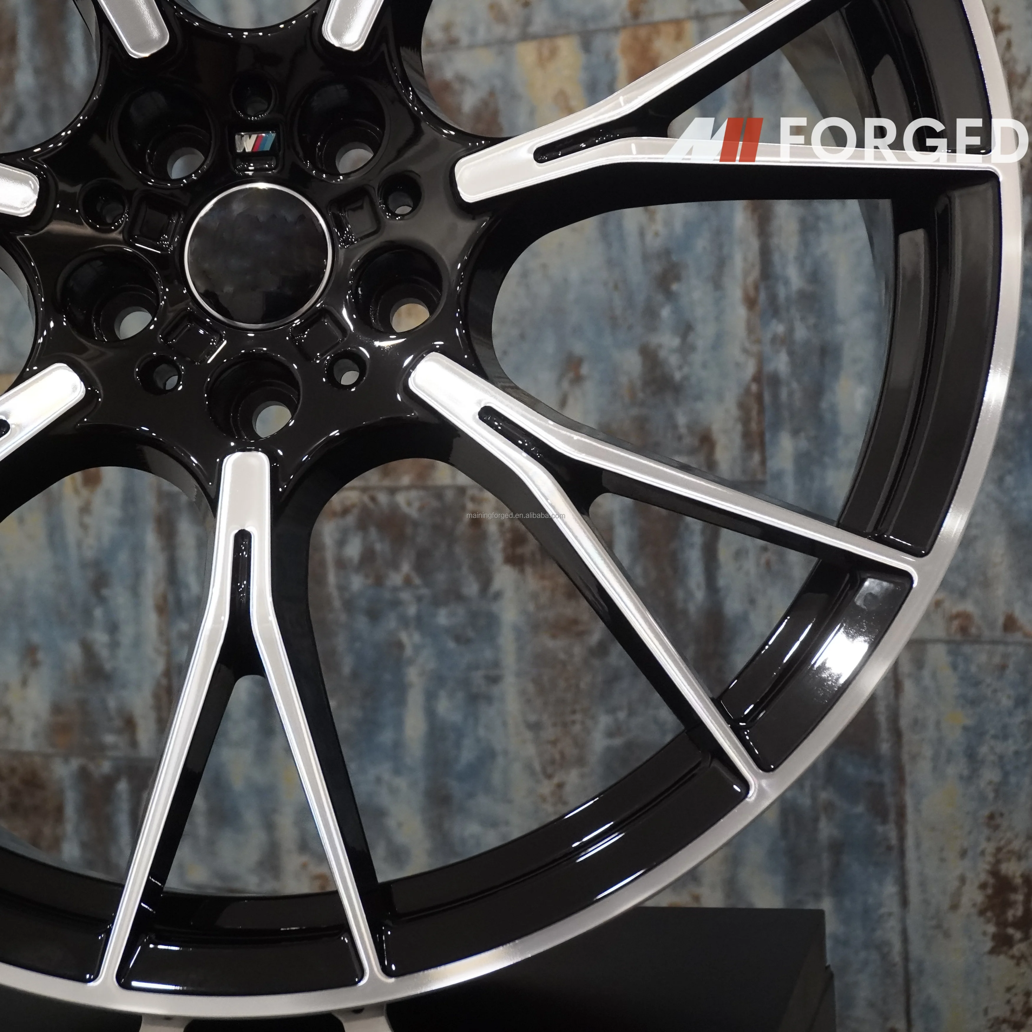 MN Forged 789M OEM Style Silver Finish Alloy Wheels for BMW