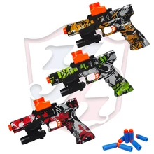 2025 New Shell Ejecting BB Toy Pistola Water Gelblaster Splat Ball Gun Soft Bullets Model Number G18