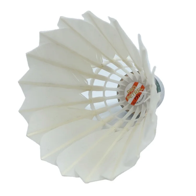 Kunli Badminton Shuttlecocks 12-Pack  All Round Feather  Duck Feather With Great Durability Stability And Balance,suitable For Professional Competition Or Training Indoor Sports P 181301187
