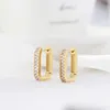 14k gold + white CZ