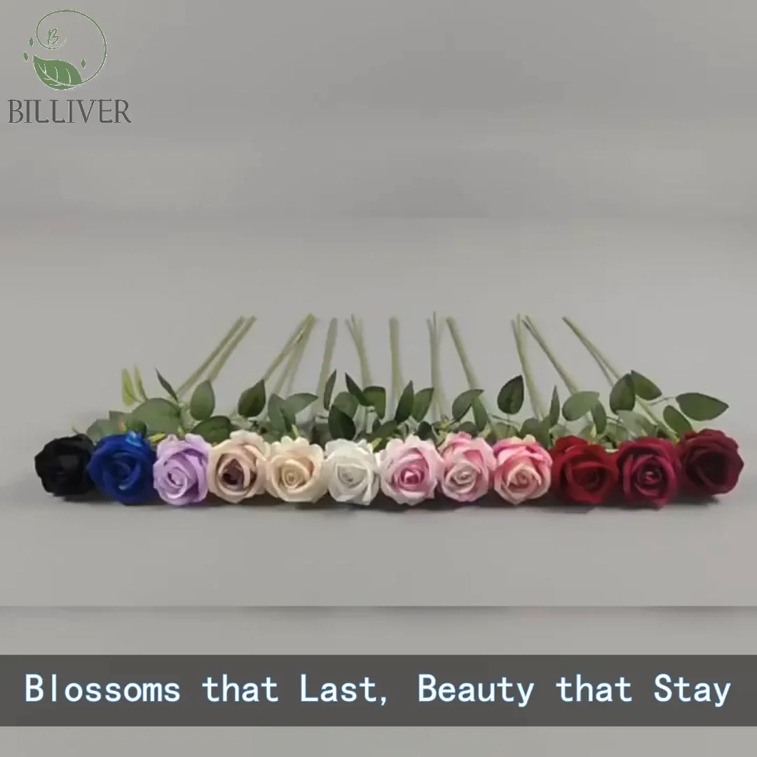 Real Touch Silk Artificial Flowers For Home Wedding Decorative Flowers