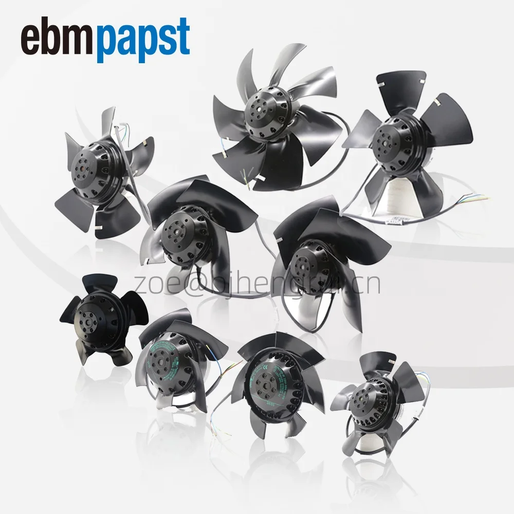 ebmpapst A2D210-AB10-05 IP44 480V AC Axial Cooling Exhaust Fans Price Ball Bearing for Siemens Servo Spindle Motor