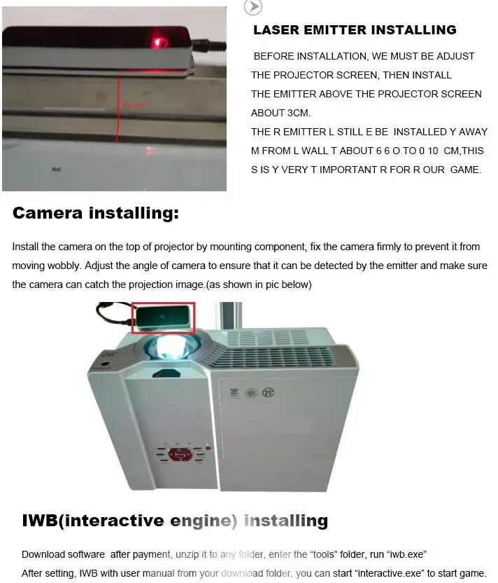 Wall projector interactive wall projection interactive wall interactive projector new 20 games for kids, children, school