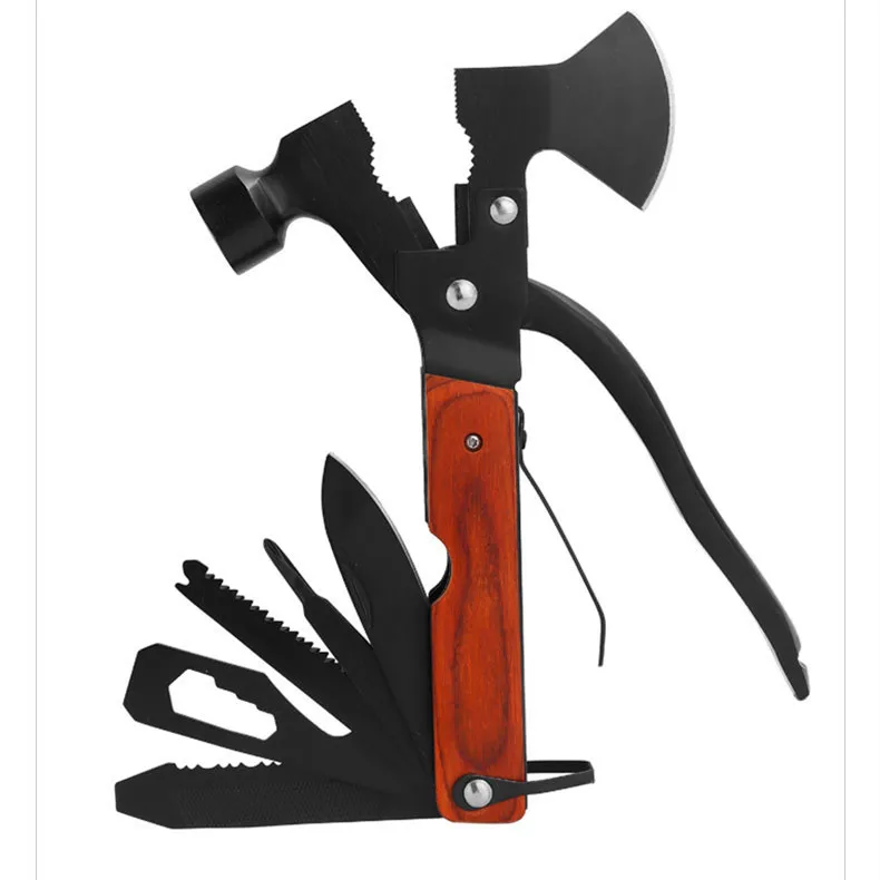 Pocket Hatchet Saw Hammer Pliers Screwdrivers Multitool Camping Accessories Axe Survival Gear Cool Gadgets for Hiking Hunting 5 Pocket Hatchet Saw Hammer Pliers Screwdrivers Multitool Camping Accessories Axe Survival Gear Cool Gadgets for Hiking Hunting - Image 5