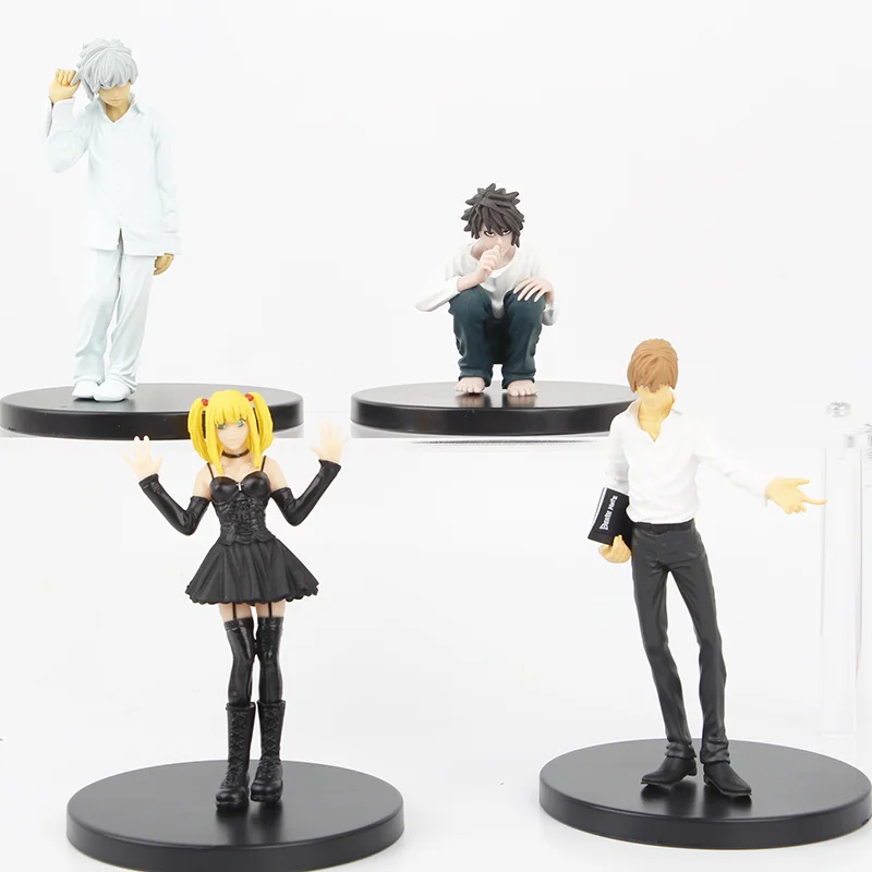 6PCS Death Note Anime Figurine Set - Ryuk & Light Yagami PVC