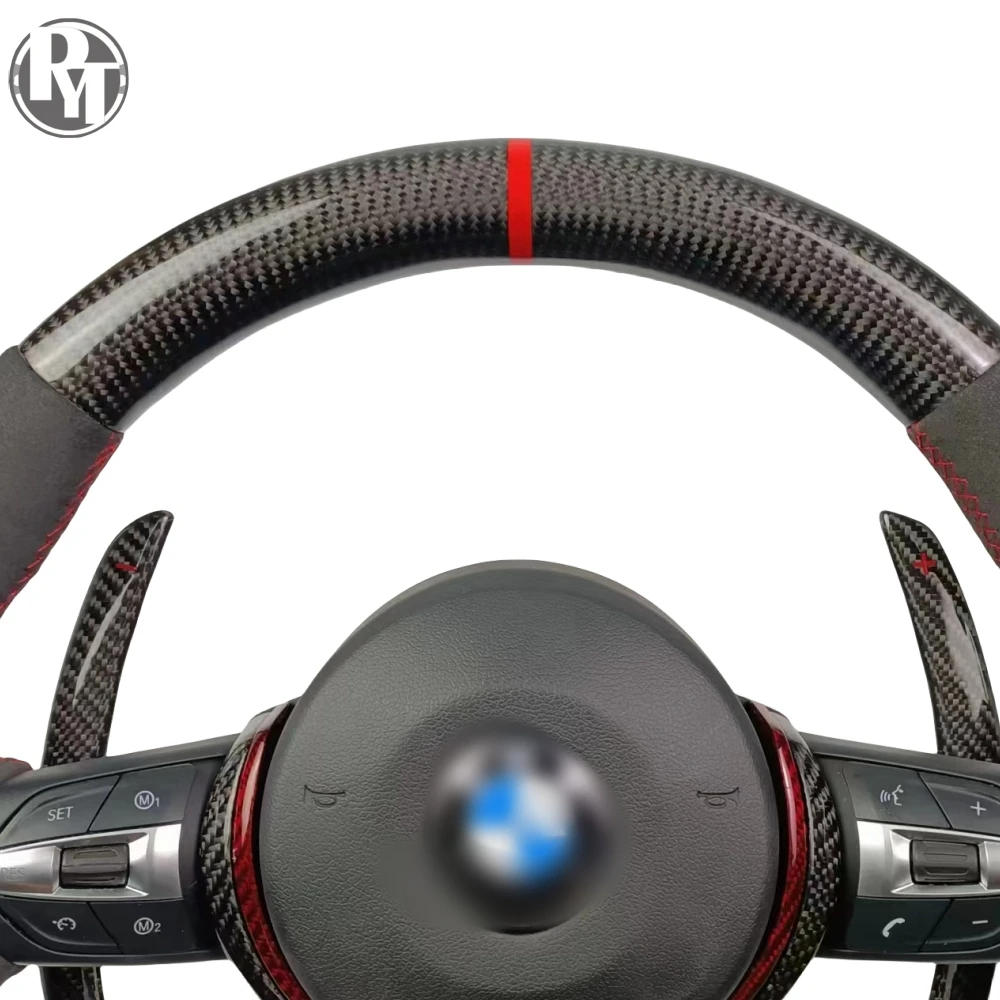 For Bmw Steering Wheel's Custom Carbon Fiber M Sports Steering Wheel