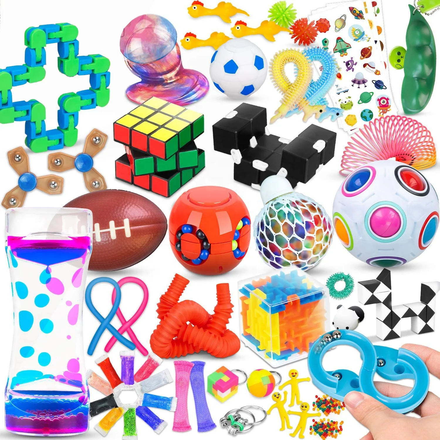 Stress Relief Fidget Toys Set for Kids Childrens Interactive