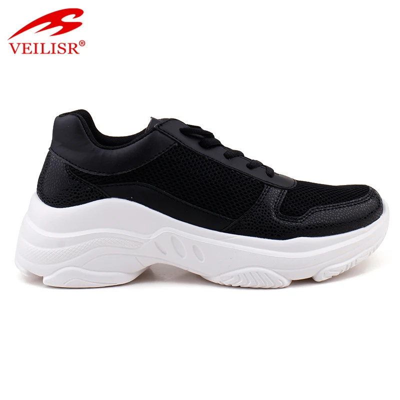 
Nuevo уличные женские кроссовки из искусственной кожи с сеточкой 