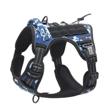 Factory wholesale Tactical Dog Harnesses Pet Training Vest harness for big dog